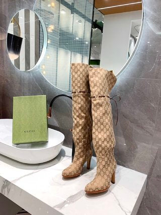 GG Knee High Boots