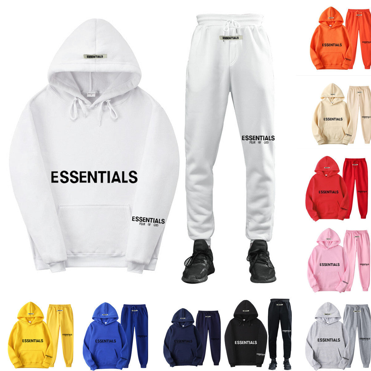 ESSENTIALS Full Hooded Tracksuit