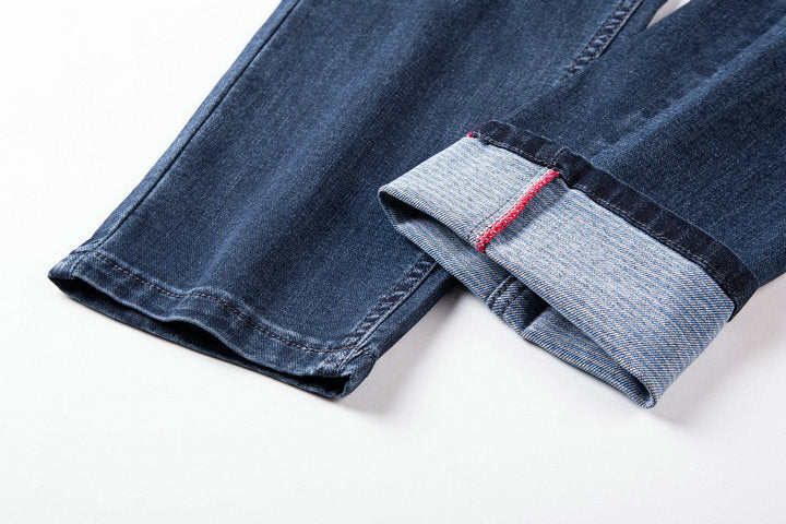 LV Straight Fit Denim Jeans