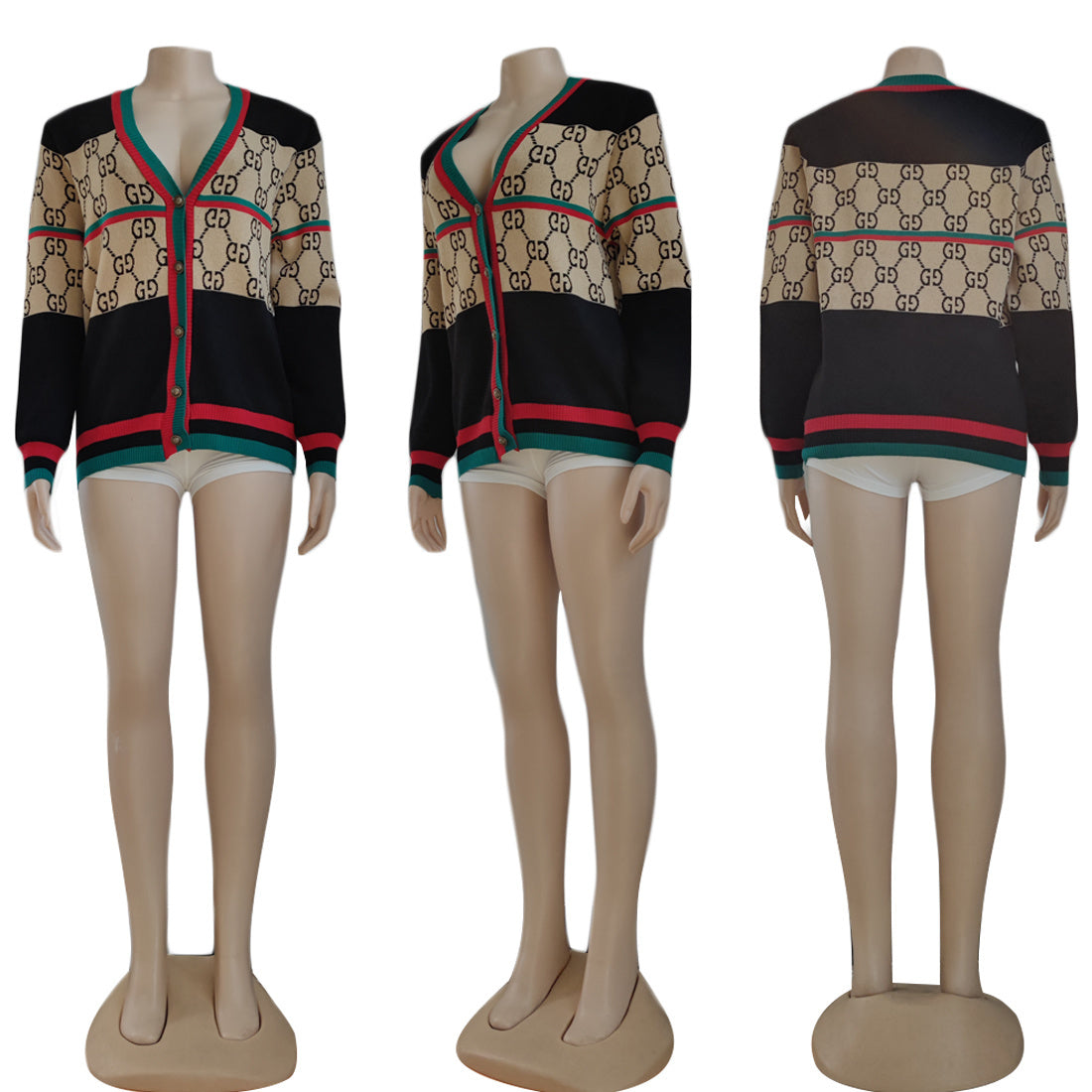 Gucci GG-motif wool cardigan