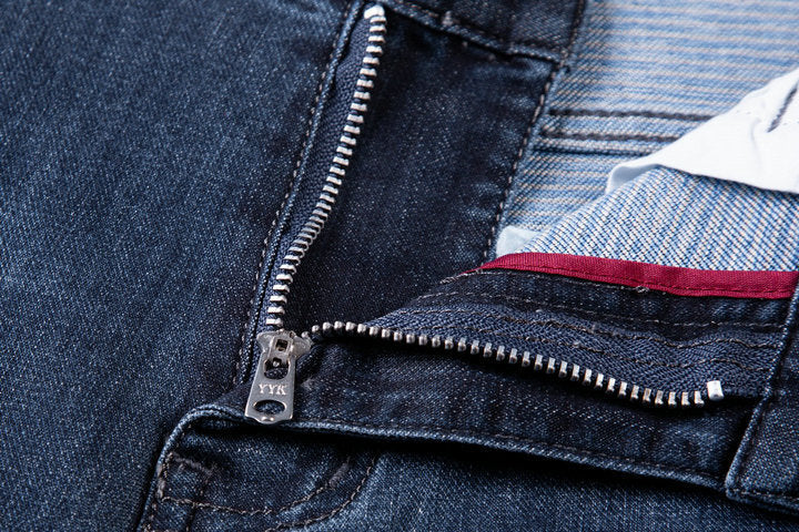 LV Straight Fit Denim Jeans