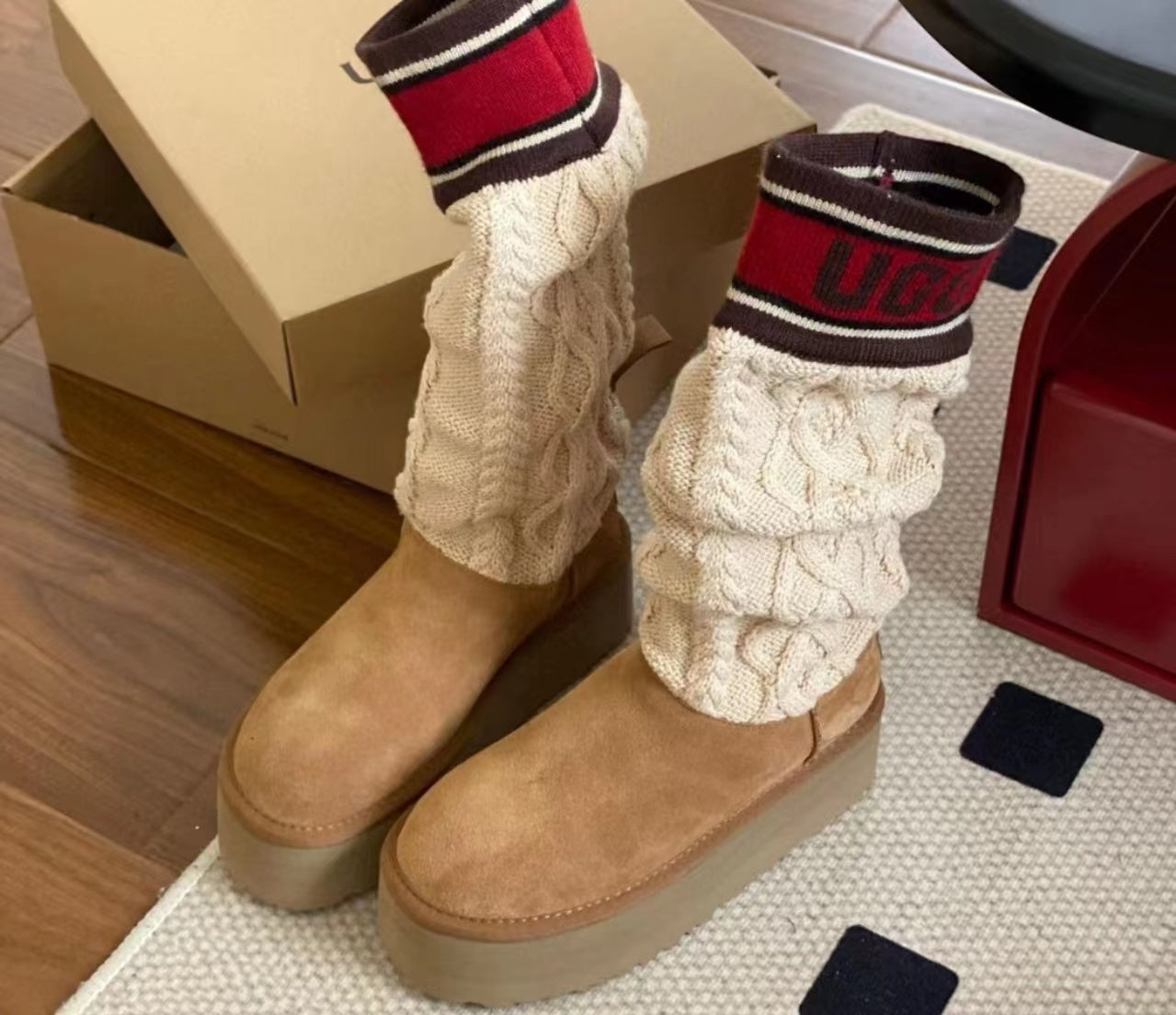UGG Sweater Boots