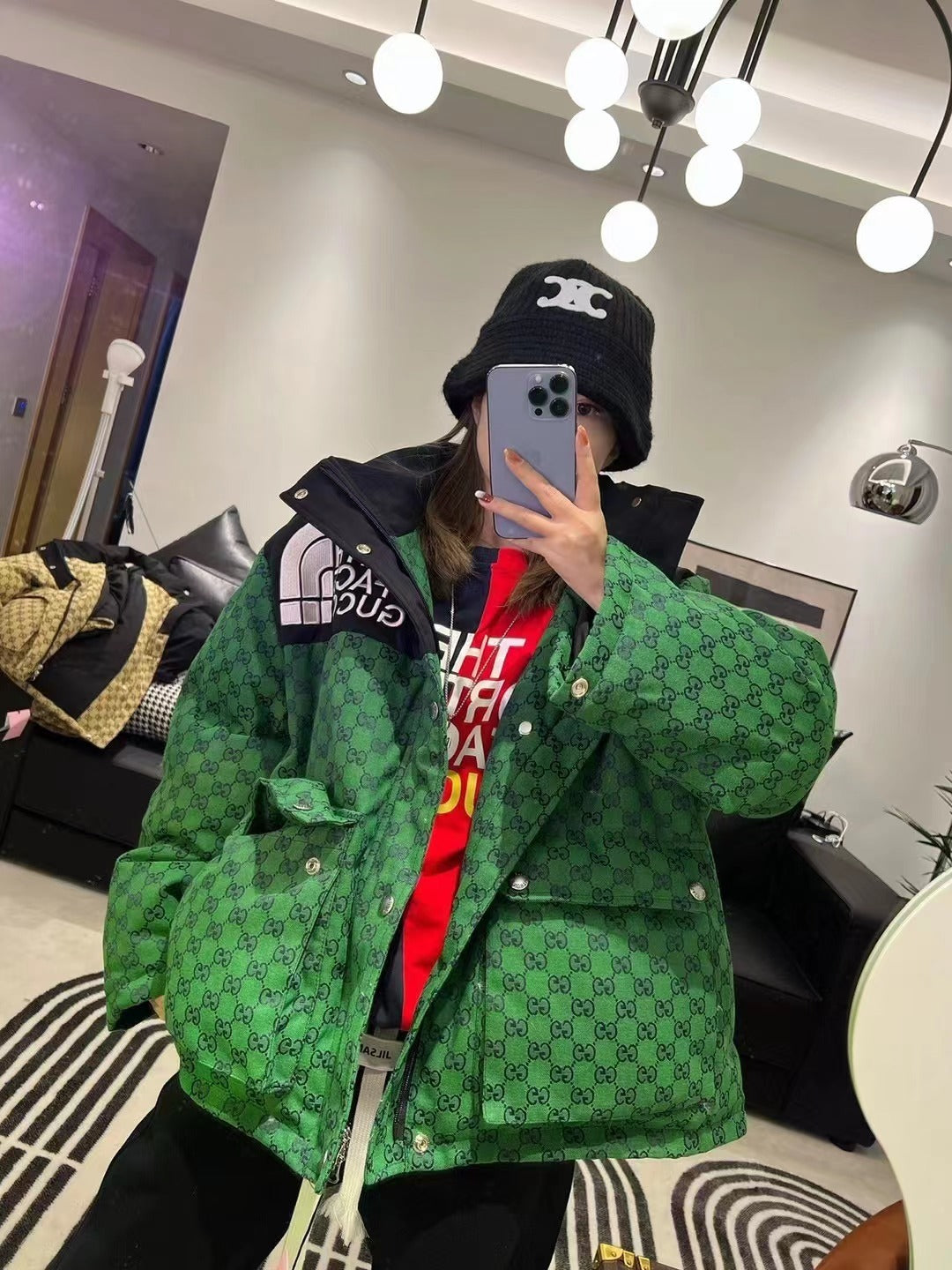 Gucci x The North Face padded jacket