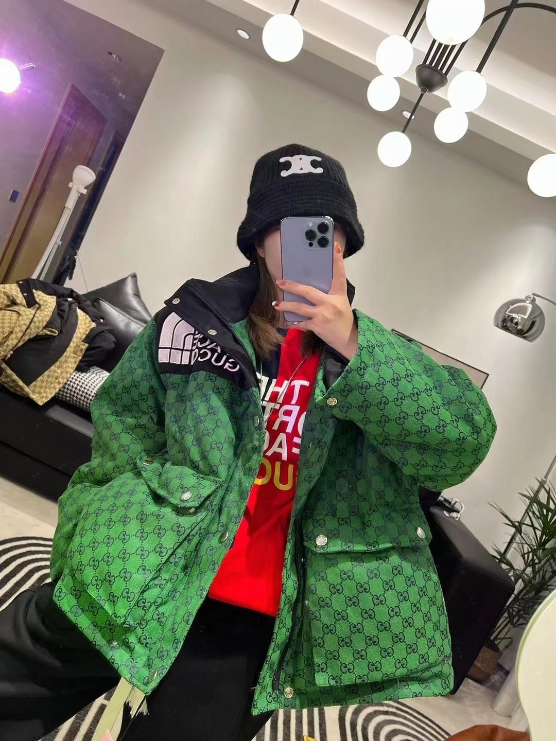 Gucci x The North Face padded jacket