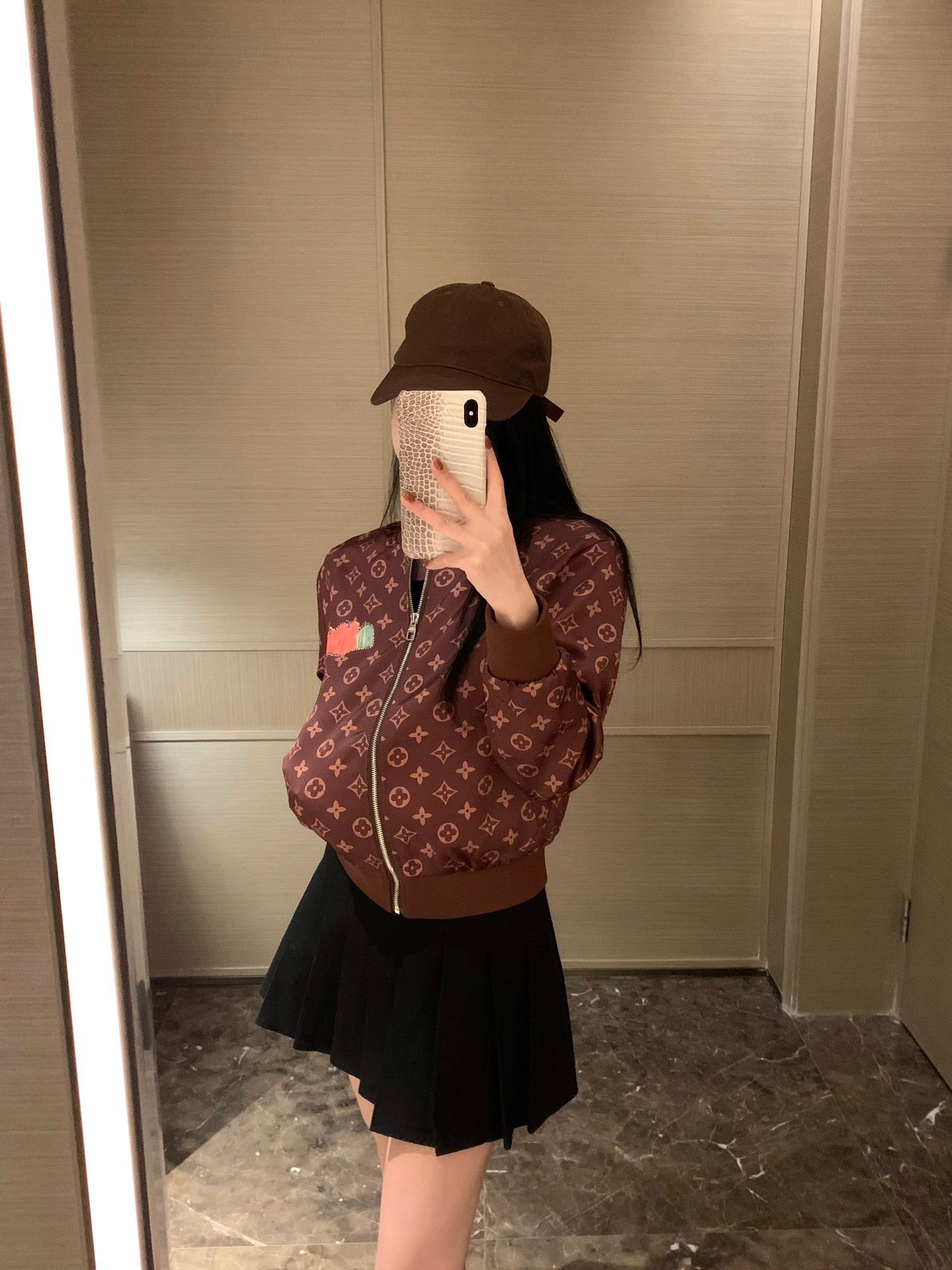 LV Reversible Rope Bomber Jacket