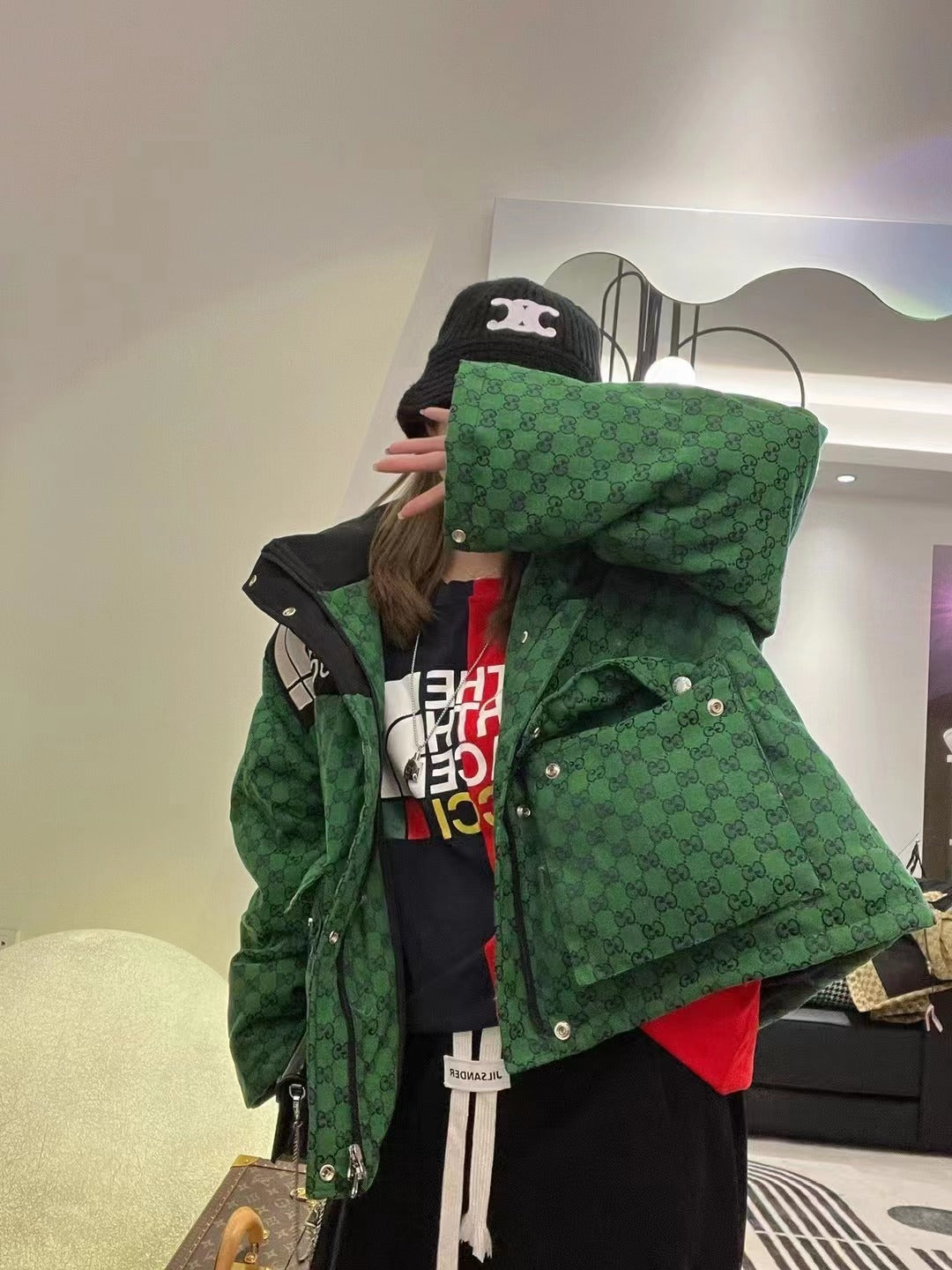 Gucci x The North Face padded jacket