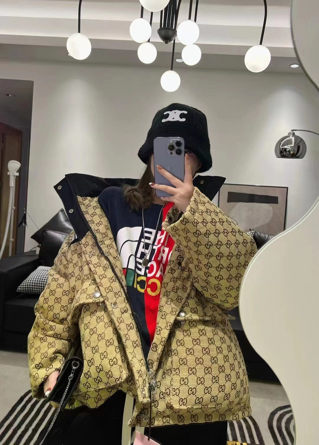 Gucci x The North Face padded jacket