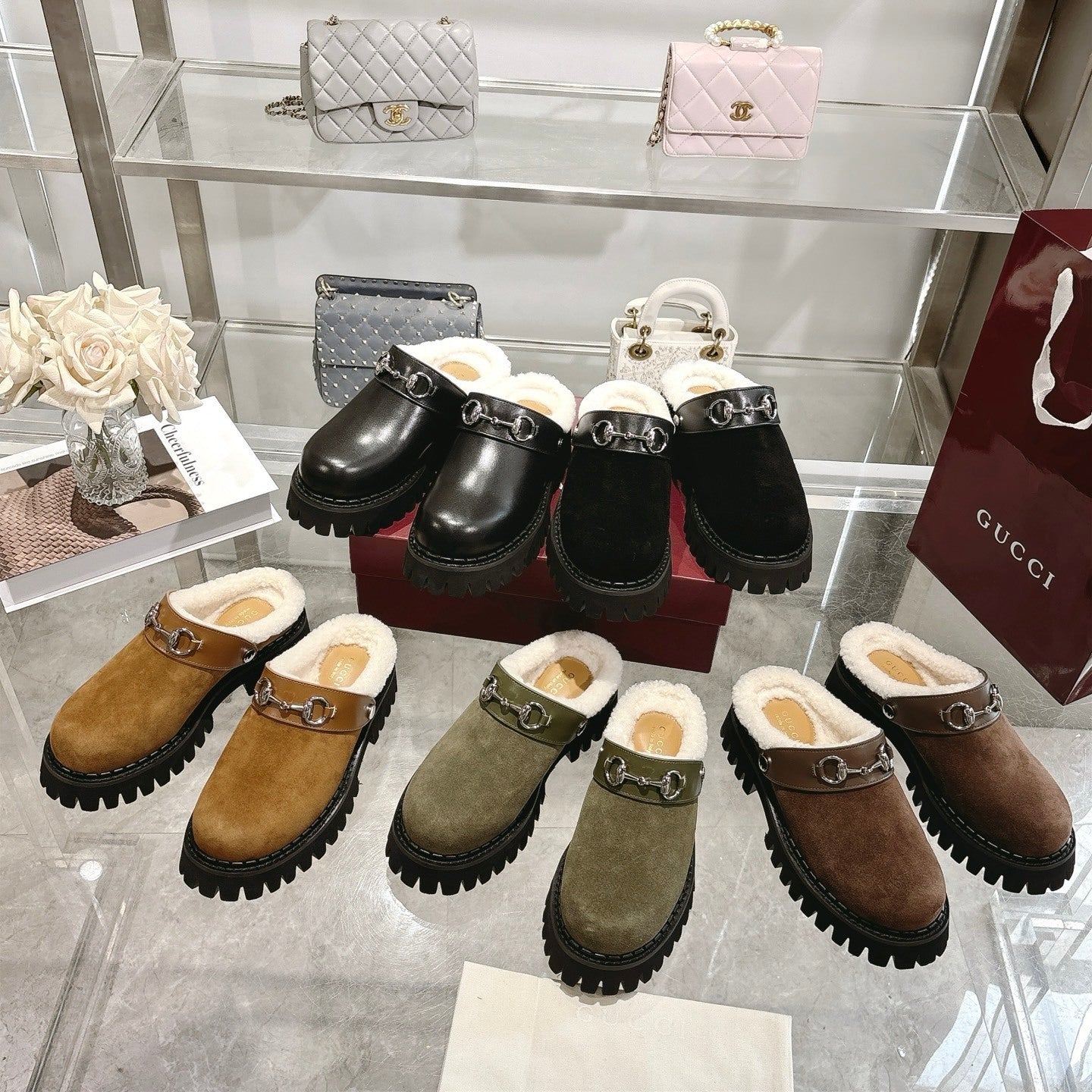 GUCCI Women's Mule with Horsebit