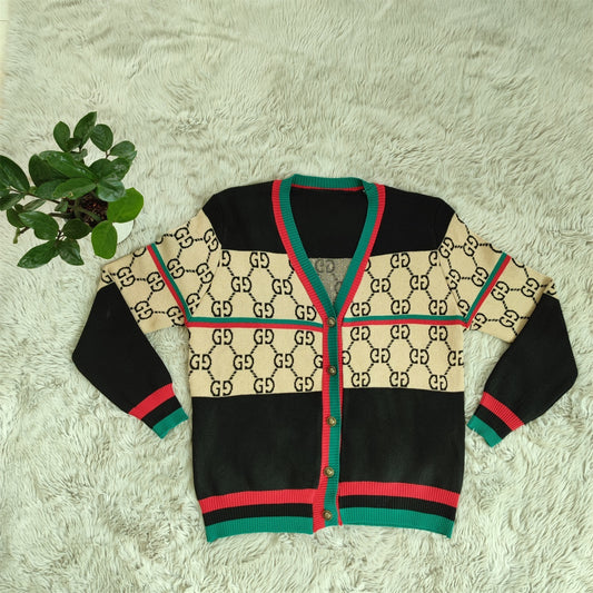 Gucci GG-motif wool cardigan