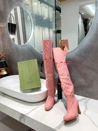 GG Knee High Boots