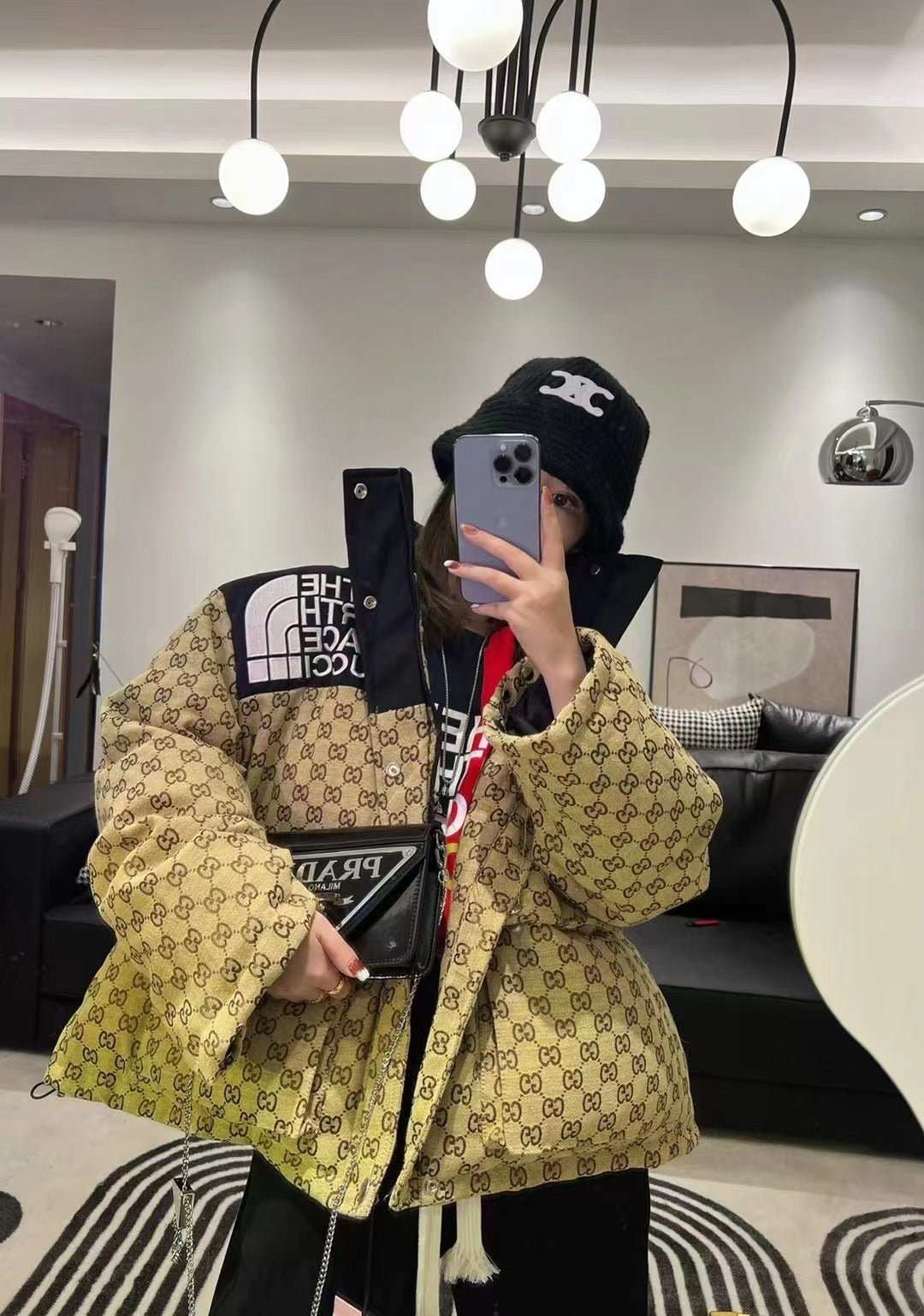 Gucci x The North Face padded jacket