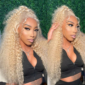 613 Deep wave Full lace Luxury Wig