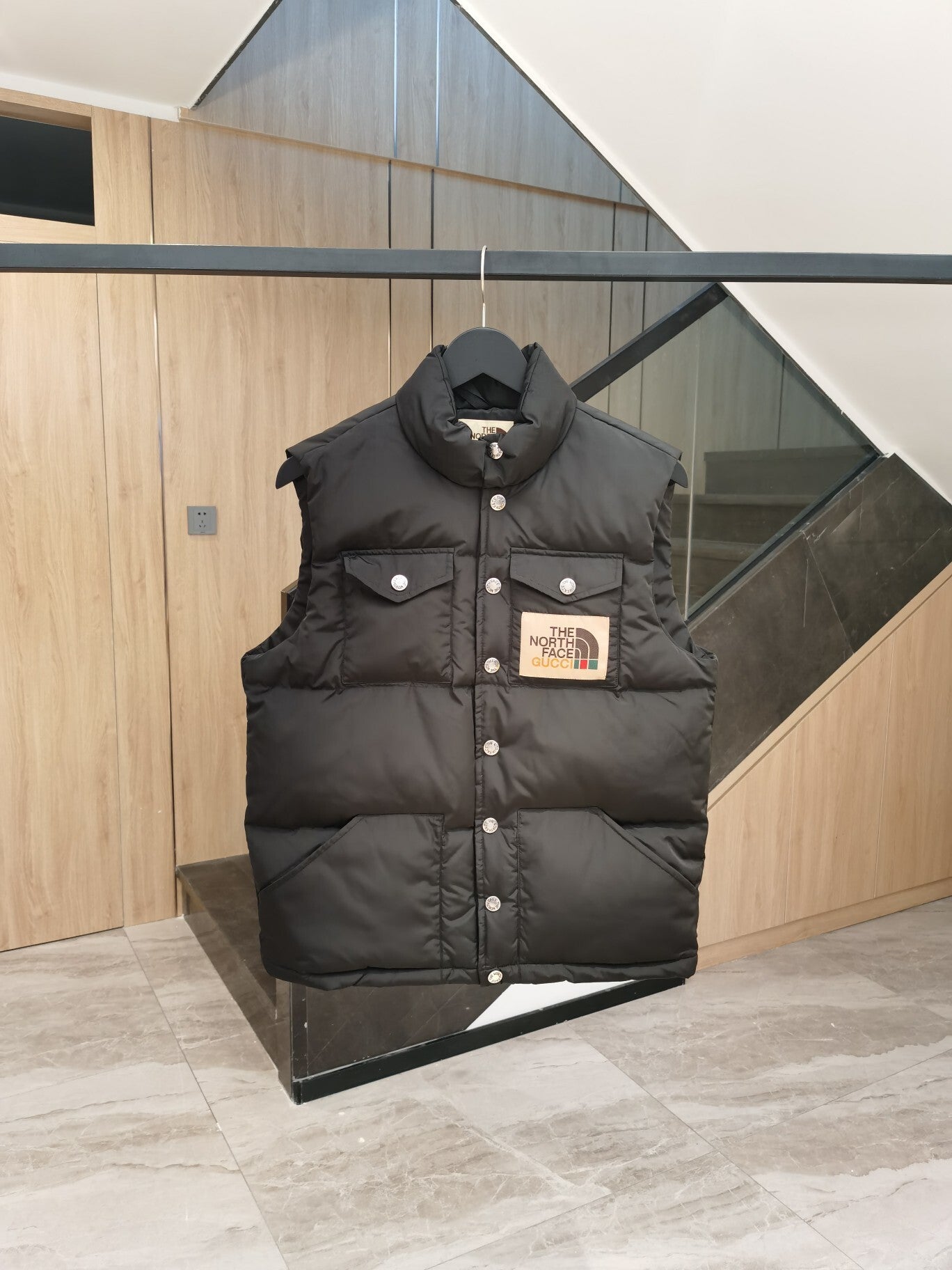 The North Face x Gucci down vest