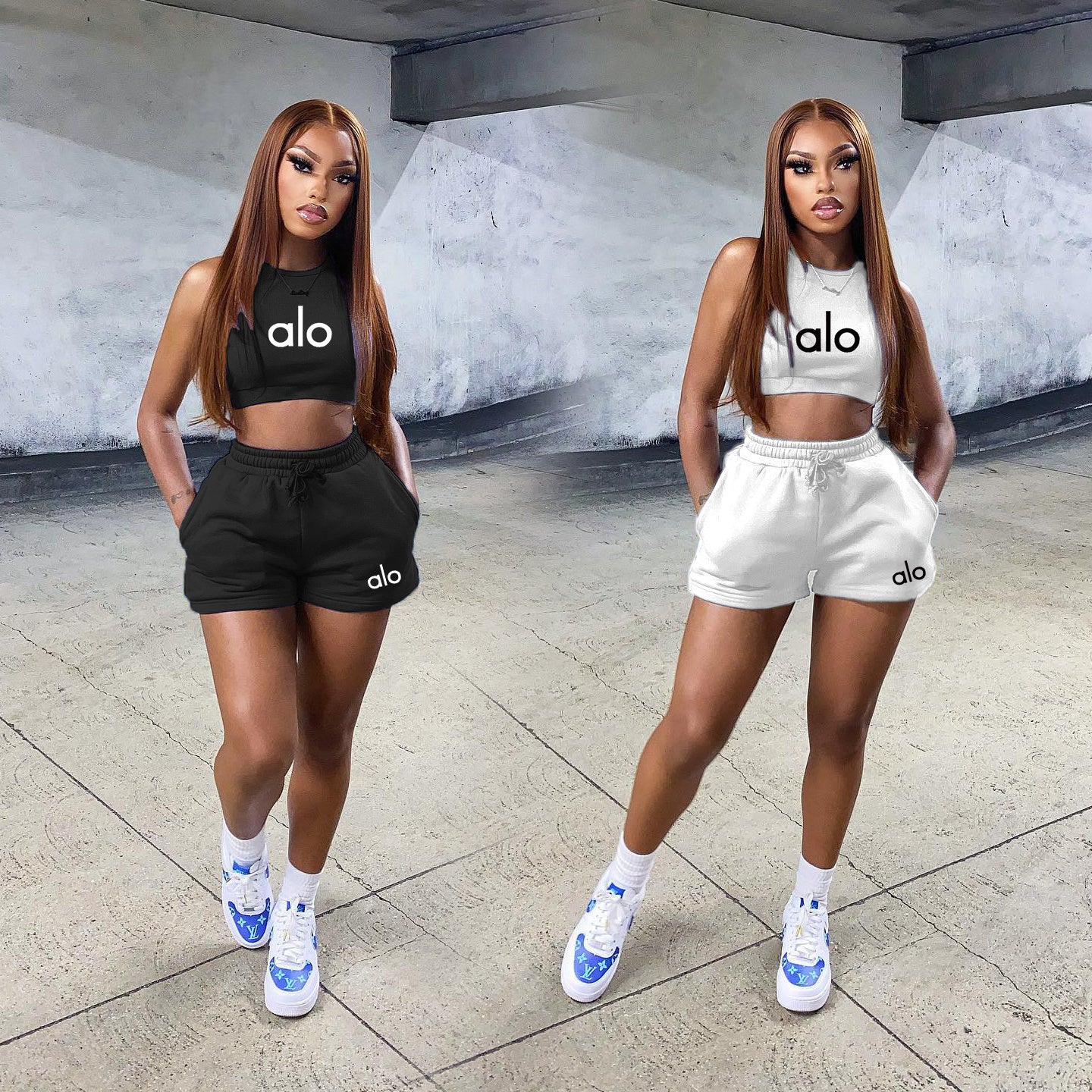 ALO 2 Piece Cotton Jogger