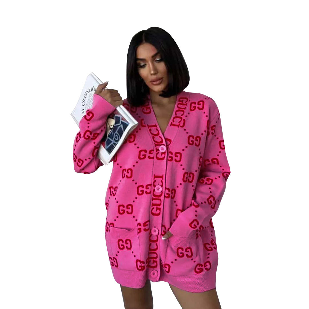 Gucci Cardigan with a GG Monogram Pattern