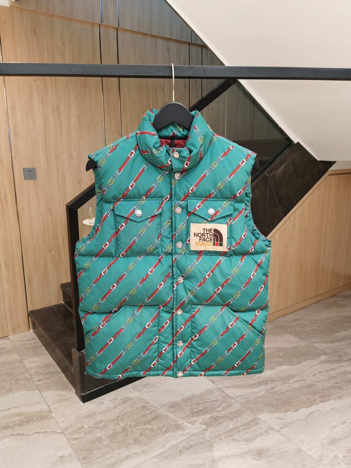 The North Face x Gucci down vest