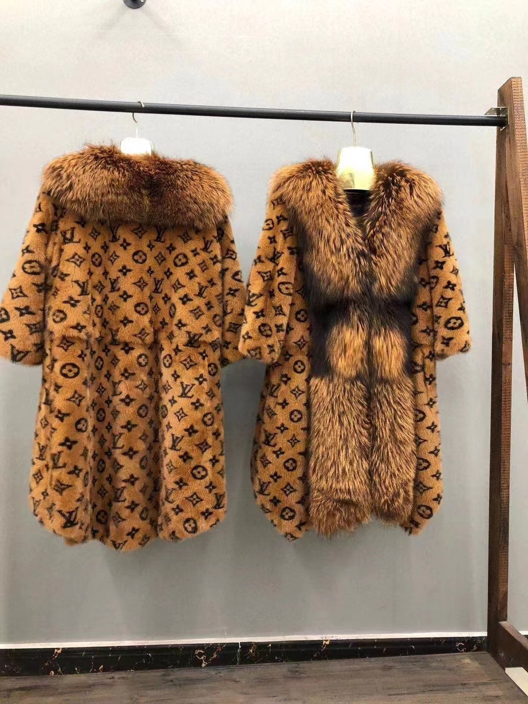 Louis Vuitton Mink Fur Coat