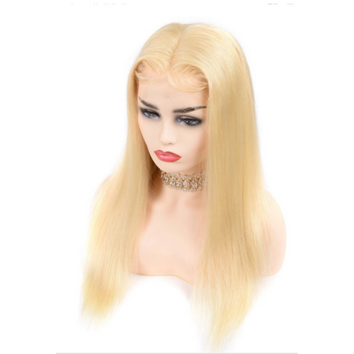 Luxury Platinum 613B Lace Front Straight Wig