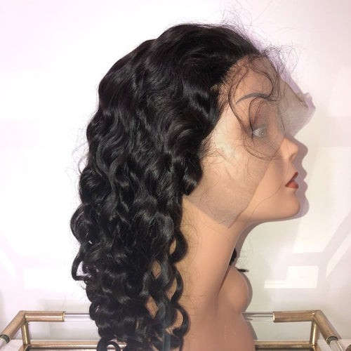 “Mami” Spanish Curl  Lace Front Bob Wig